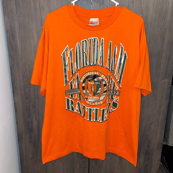 Vintage Single Stitch Florida A&M Rattlers Shirt - Picture 1 of 6